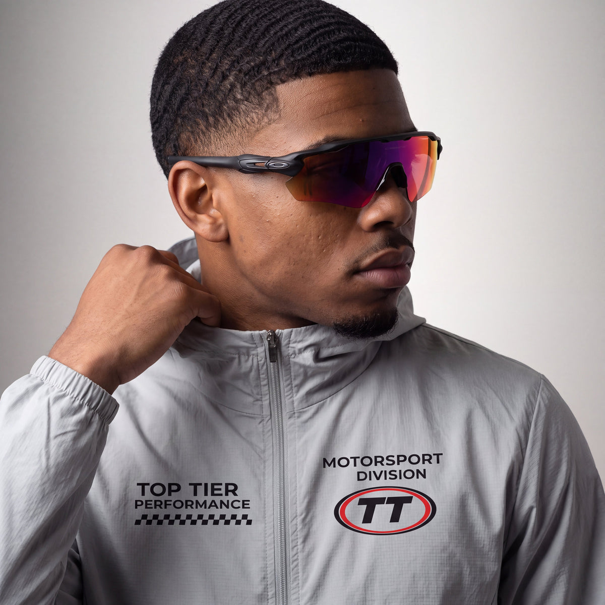 Soft Hooded Sports Jacket