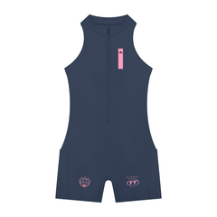 Women’s Quarter-Zip Yoga Romper