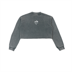 Signature Wash Crop Pullover