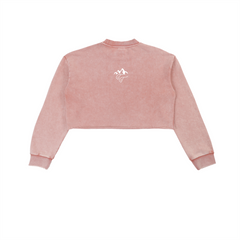Signature Wash Crop Pullover