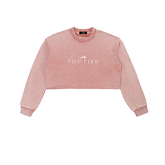 Signature Wash Crop Pullover