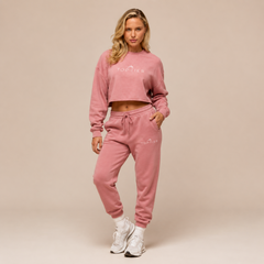 Signature Wash Crop Pullover