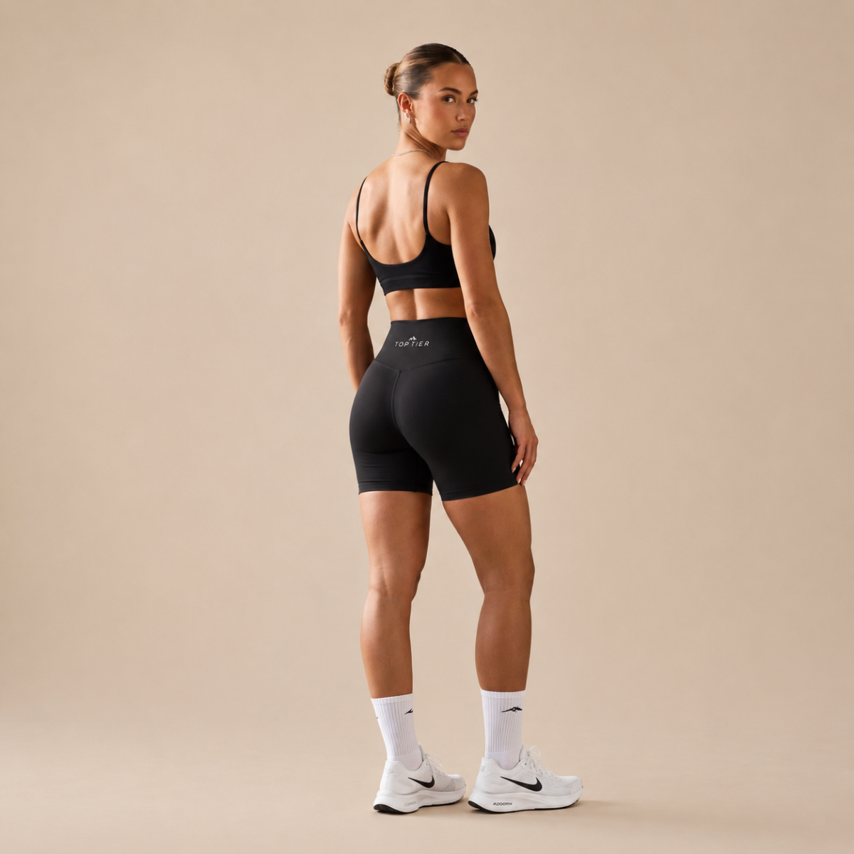 Top Tier High-Waisted Biker Shorts