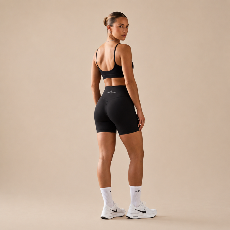 Top Tier High-Waisted Biker Shorts