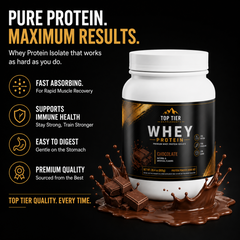 Premium Whey Protein Isolate (Chocolate)