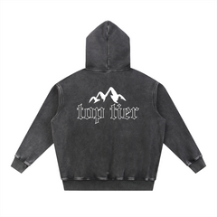 Top Tier Snow Washed Hoodie