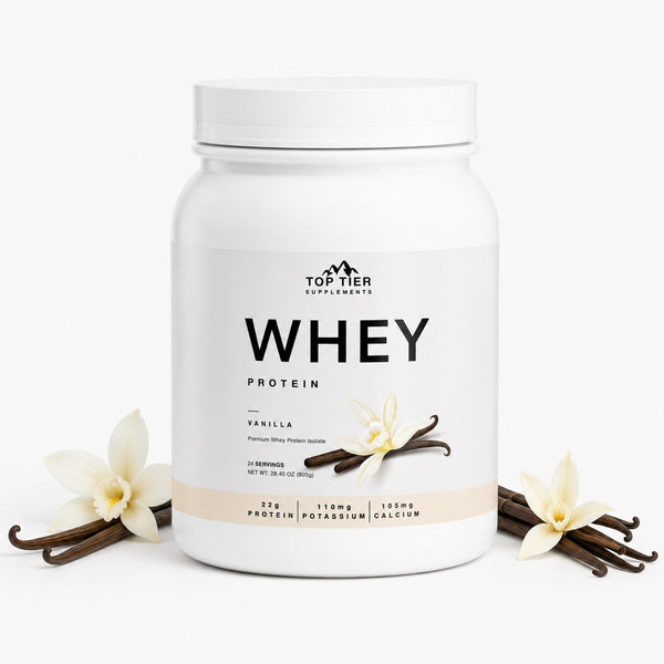 Premium Whey Protein Isolate (Vanilla)