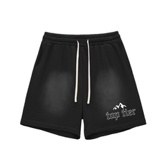 Peak SZN Faded Cotton Shorts