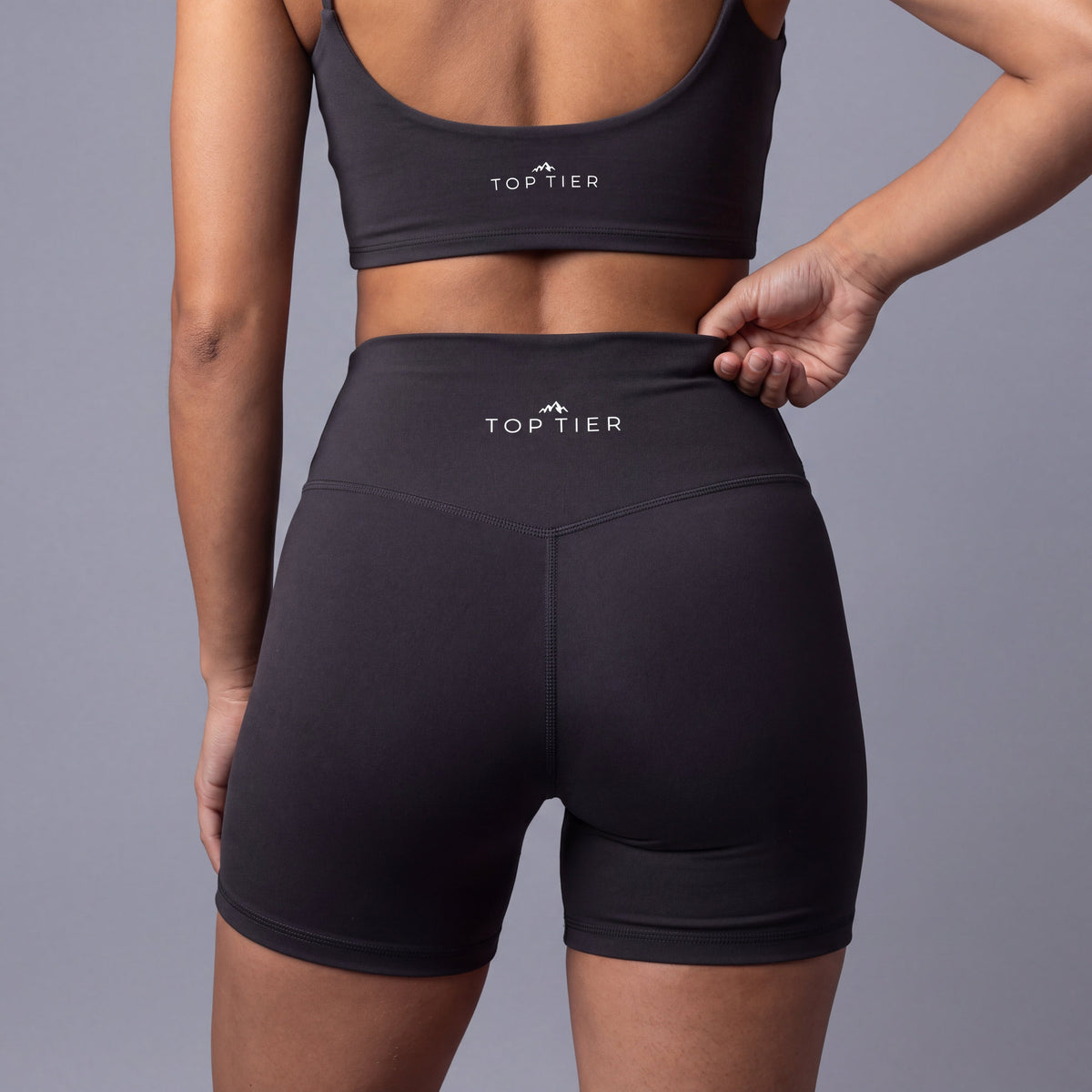 Top Tier High-Waisted Biker Shorts