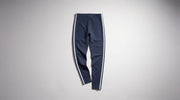 Navy Blue with White