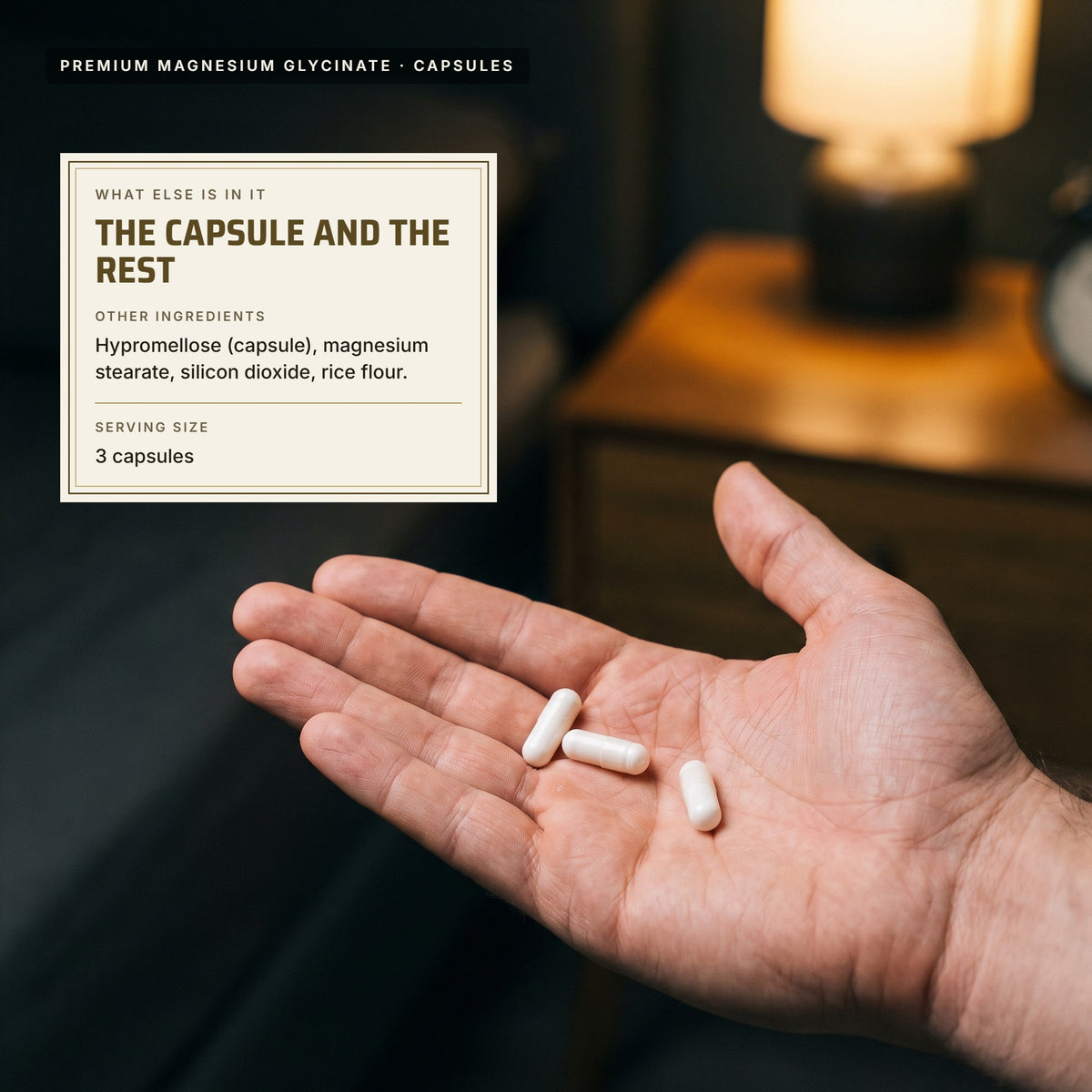 Top Tier Magnesium Glycinate – other ingredients