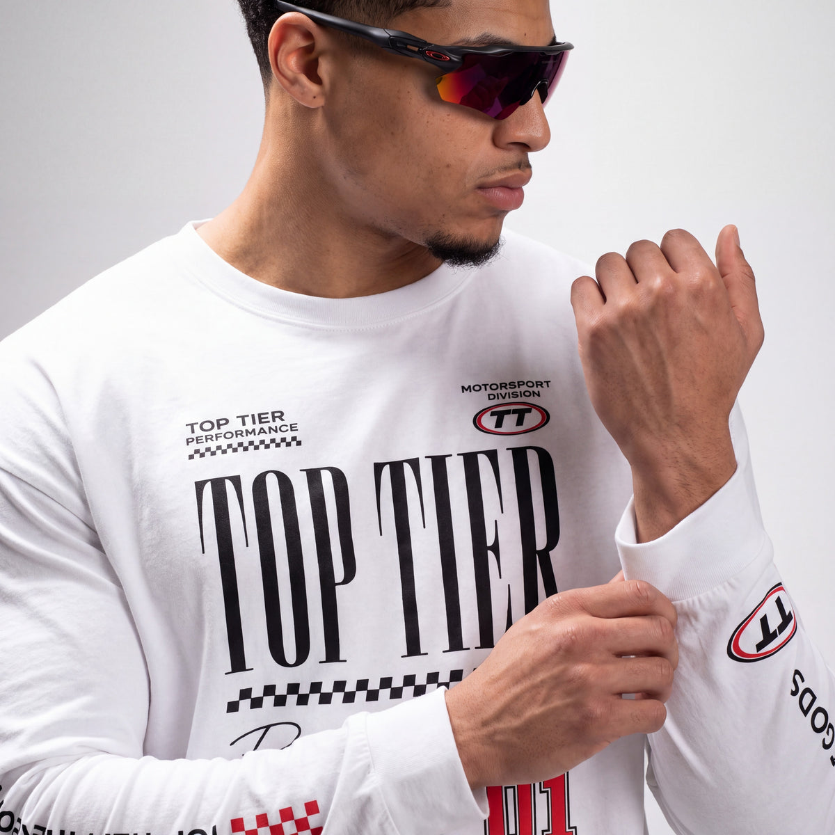 Oversized Performance Club Long Sleeve T-Shirt