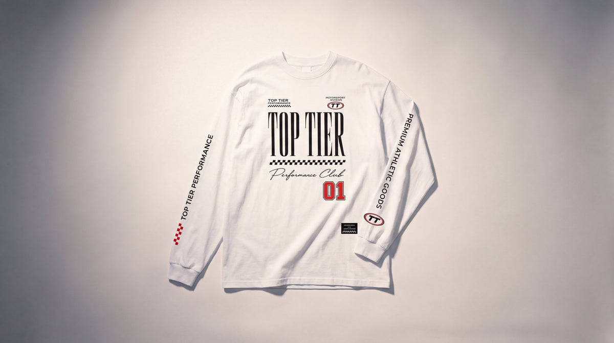 Oversized Performance Club Long Sleeve T-Shirt