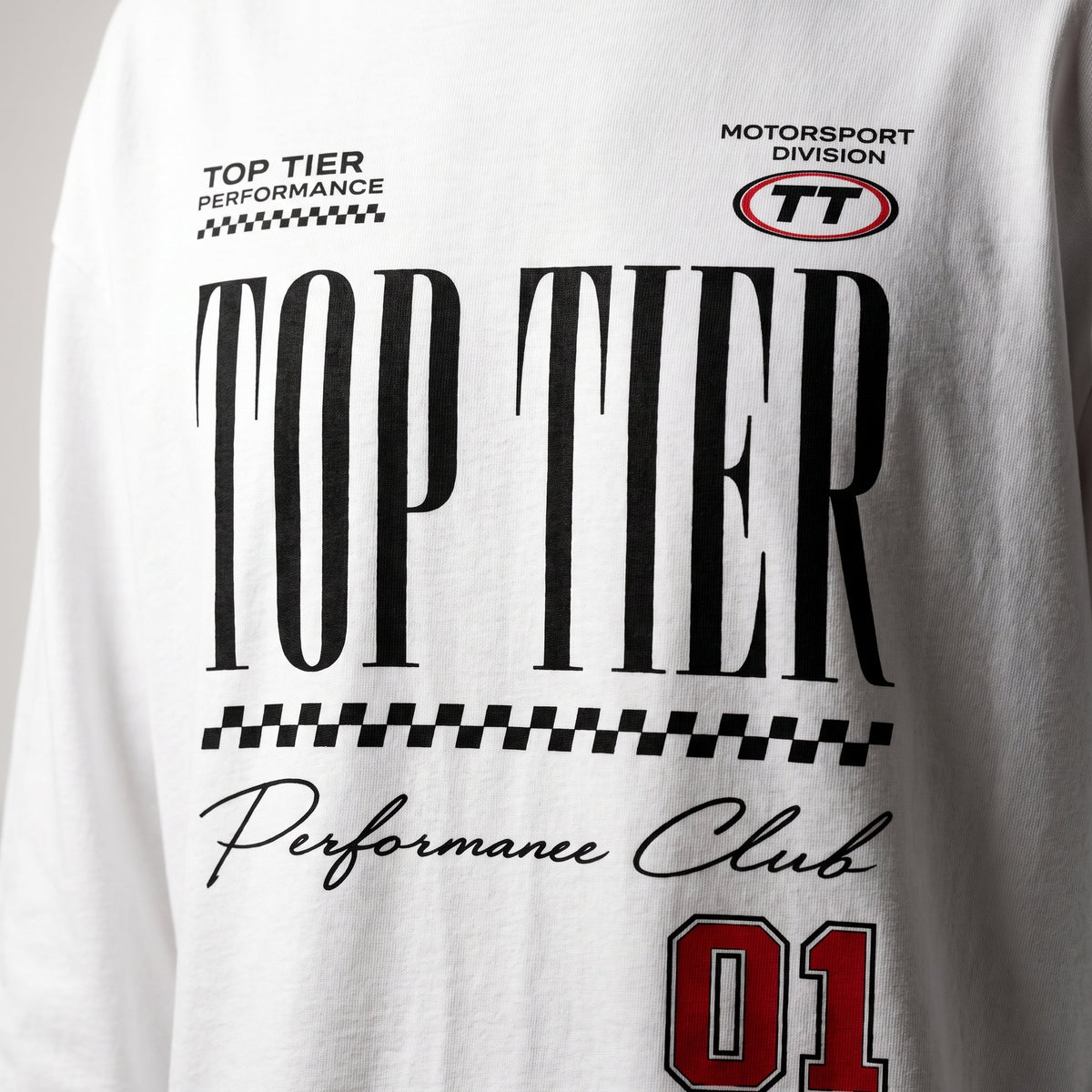 Oversized Performance Club Long Sleeve T-Shirt