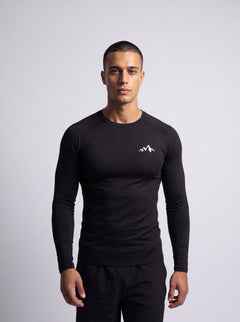 Top Tier Compression Long Sleeve, Black - collection card