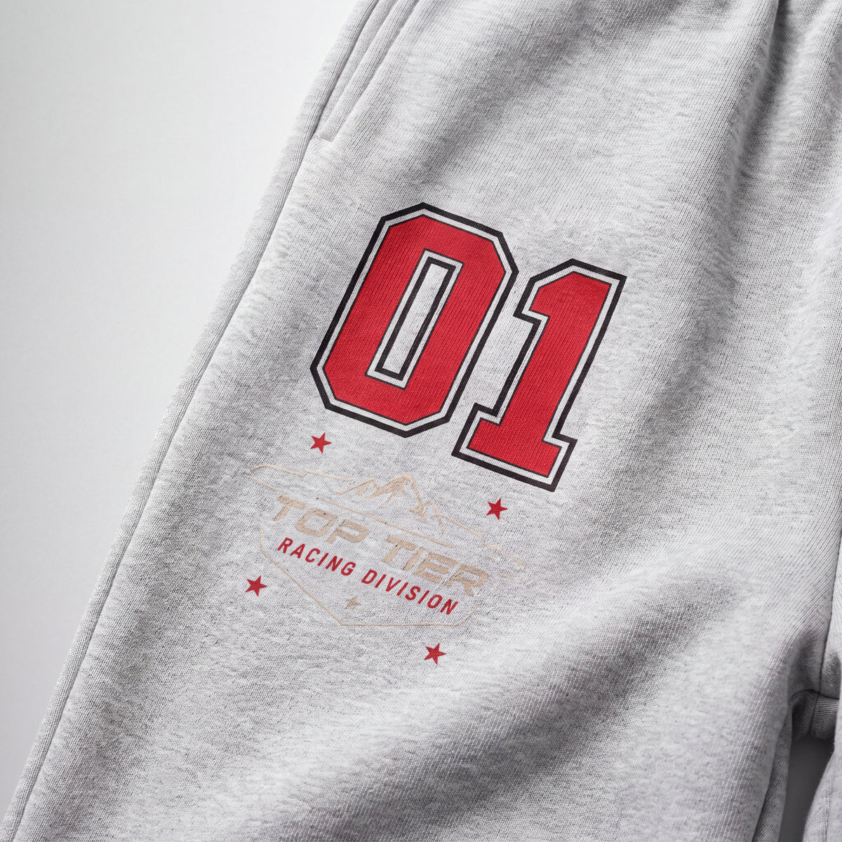 Relaxed Drawstring Three-quarter Sweatpants