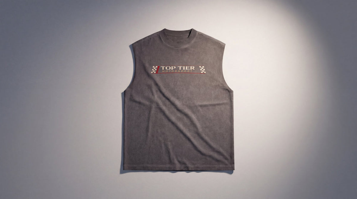 Reverse Washed Tank Top