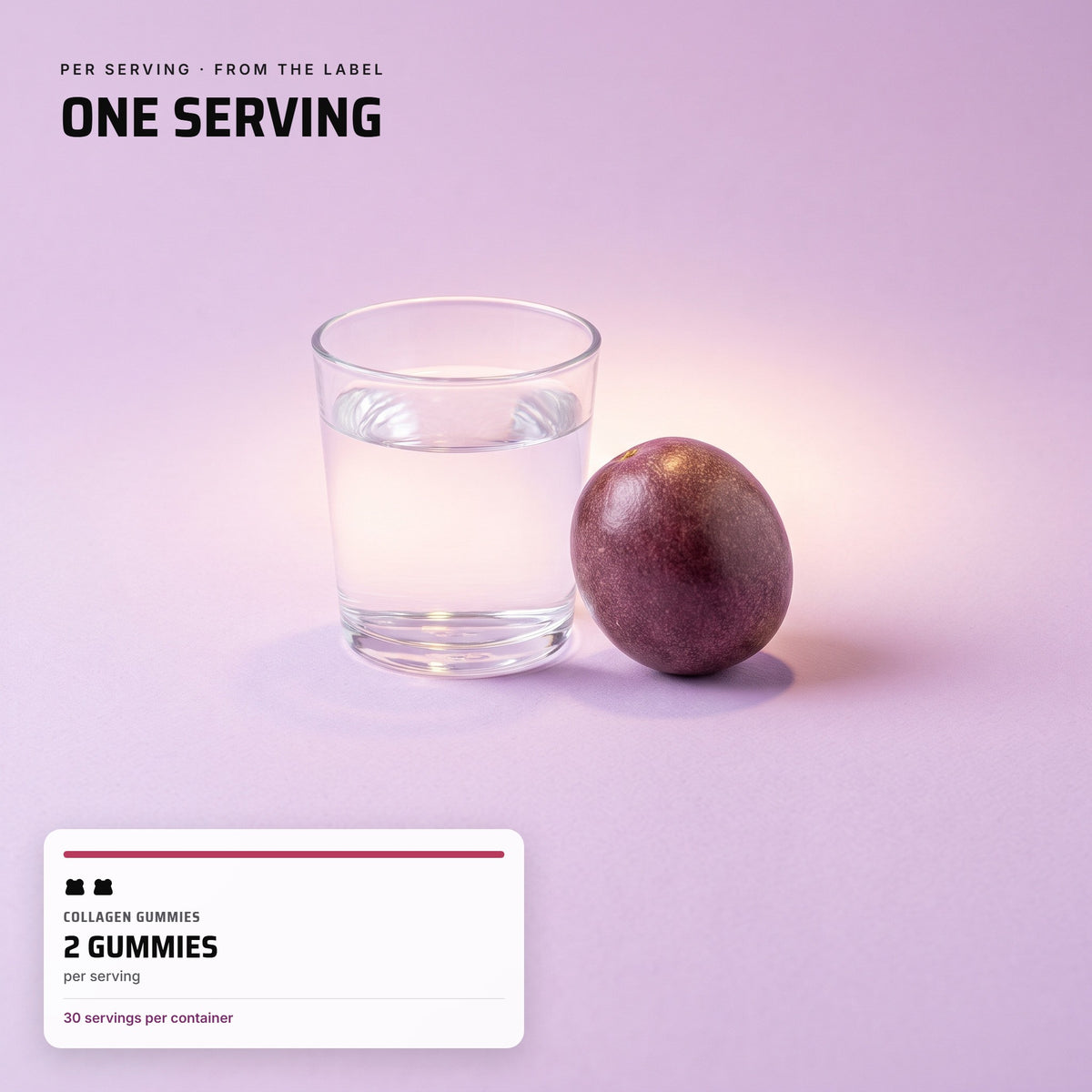 Self Care Essentials Bundle: one serving is 2 gummies, 30 servings per jar