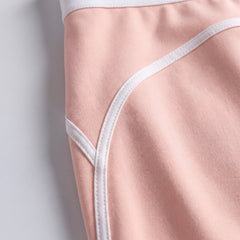Tier One Leggings Light Pink waistband and yoke piping detail