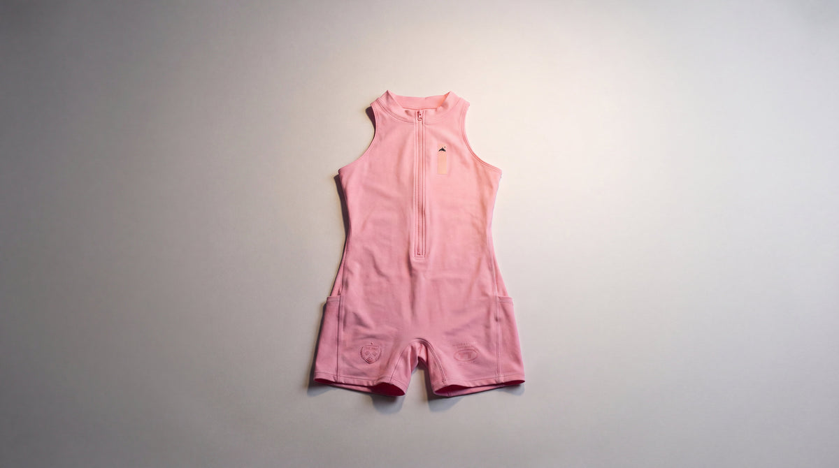Women’s Quarter-Zip Yoga Romper